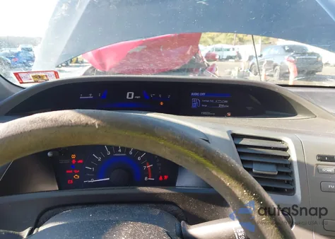 2012 Honda Civic Lx z USA, uszkodzony, nr VIN 2HGFB2F56CH304096